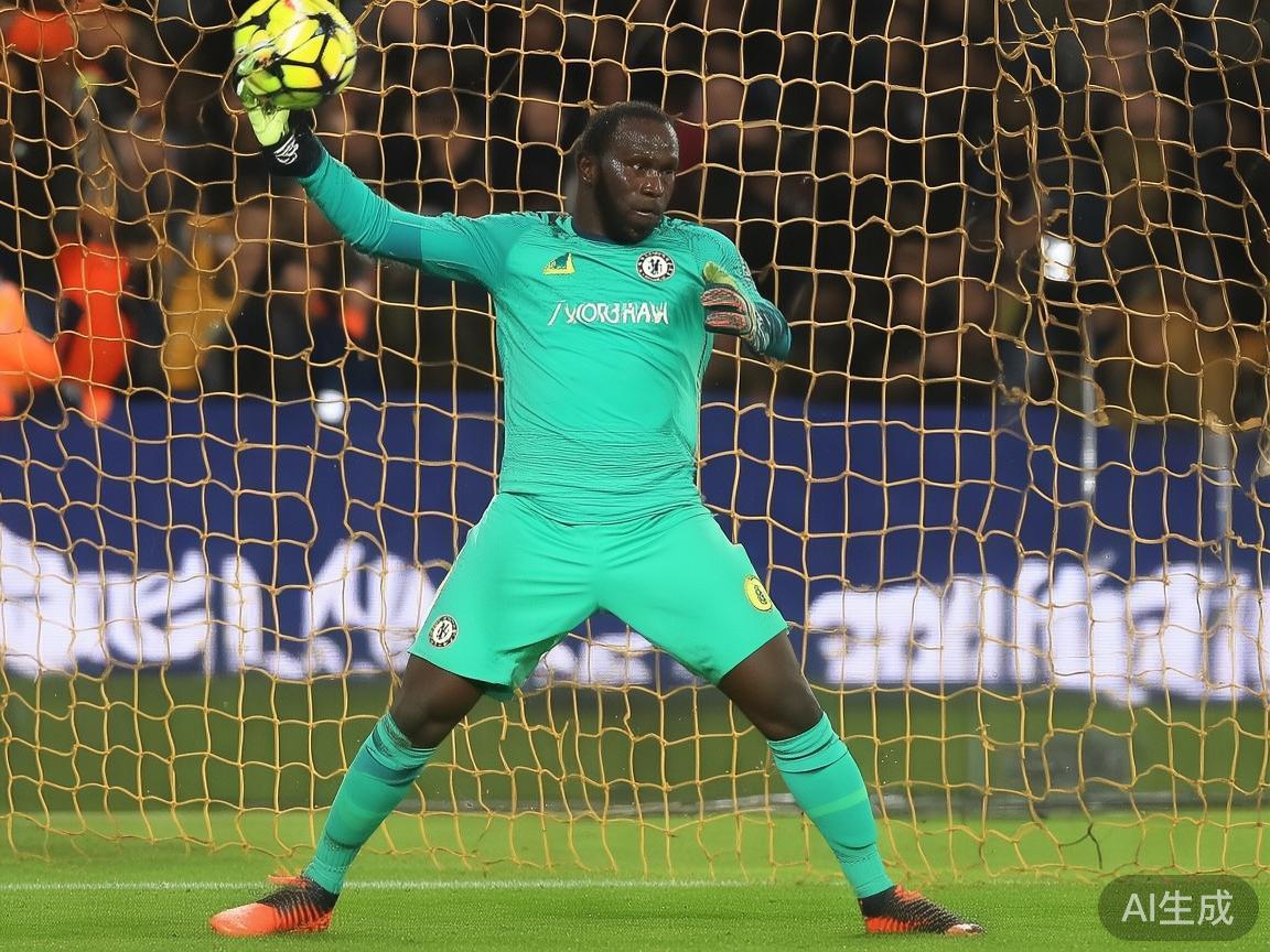 来自塞内加尔的爱德华·门迪以其坚韧不拔的精神和稳健